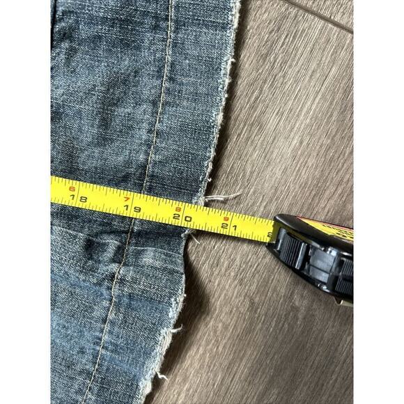 Lux Large Women Blue Denim Jacket, Made in USA 100% Cotton - Picture 8 of 8